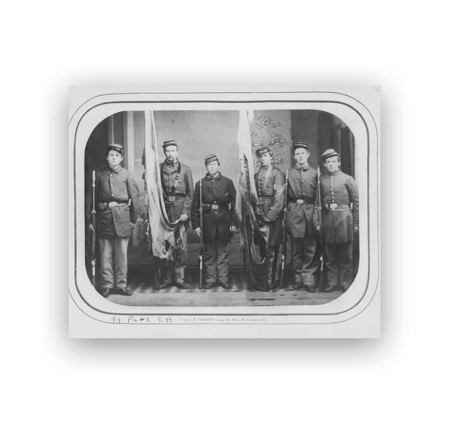 Color Guard of 1st Delaware Regiment