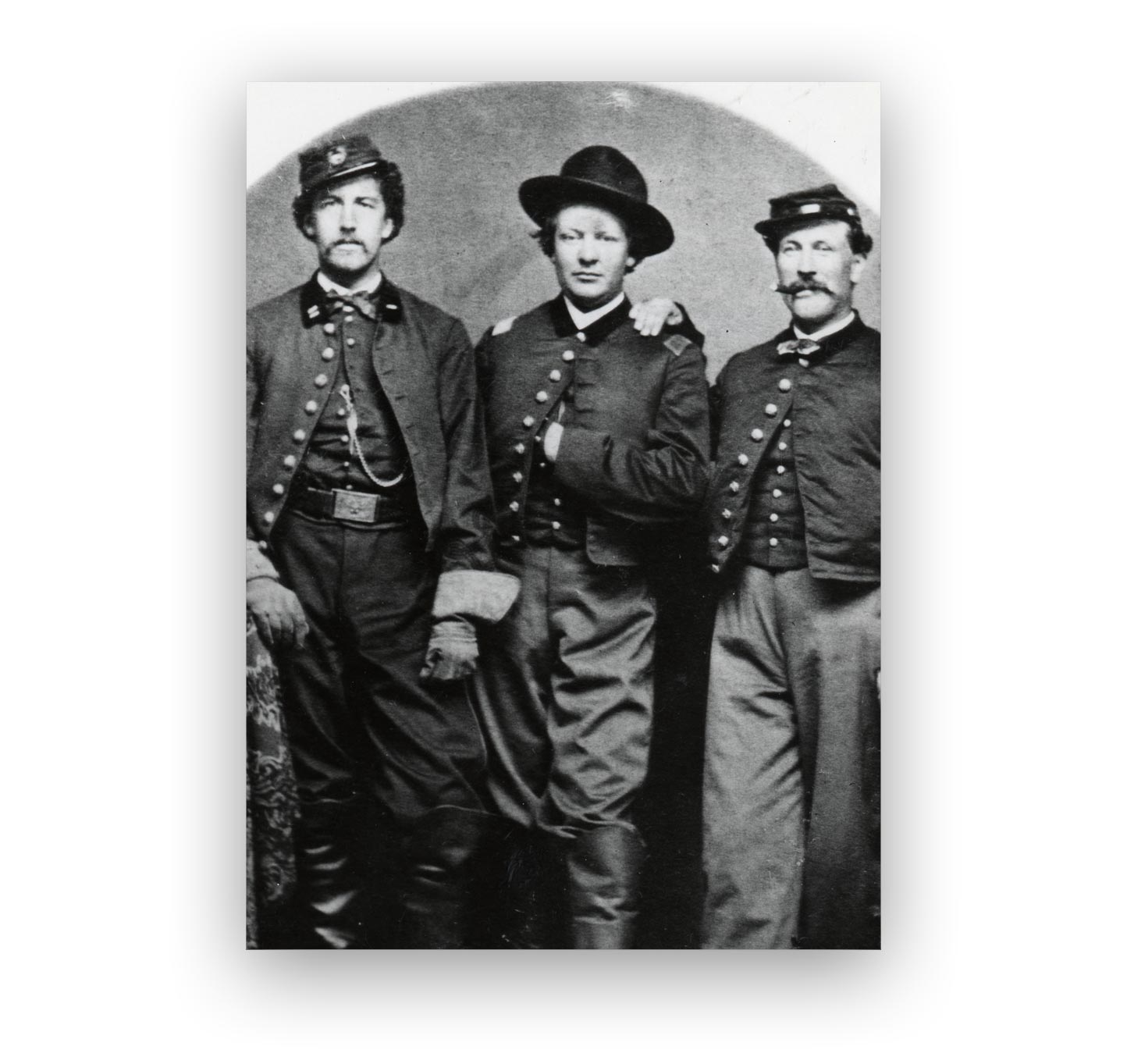 Capt. Pascall, Lt. Waples, & Capt. Townsend